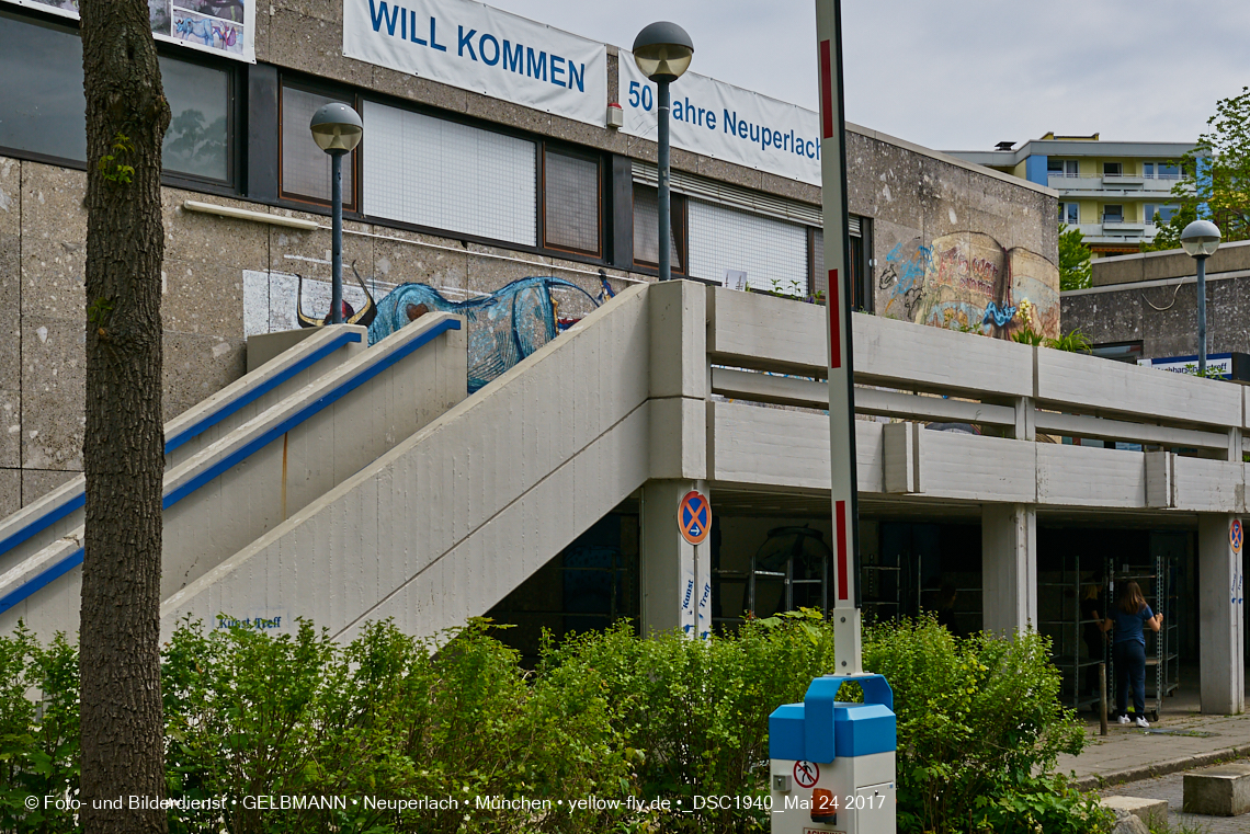 24.05.2017 - Abrissbaustelle Quiddezentrum in Neuperlach